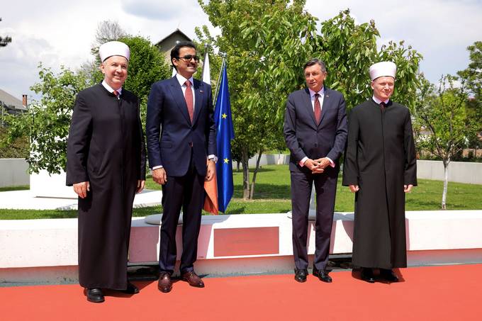 President Pahor and Emir of Qatar Al Thani in favour of a comprehensive upgrade of bilateral cooperation